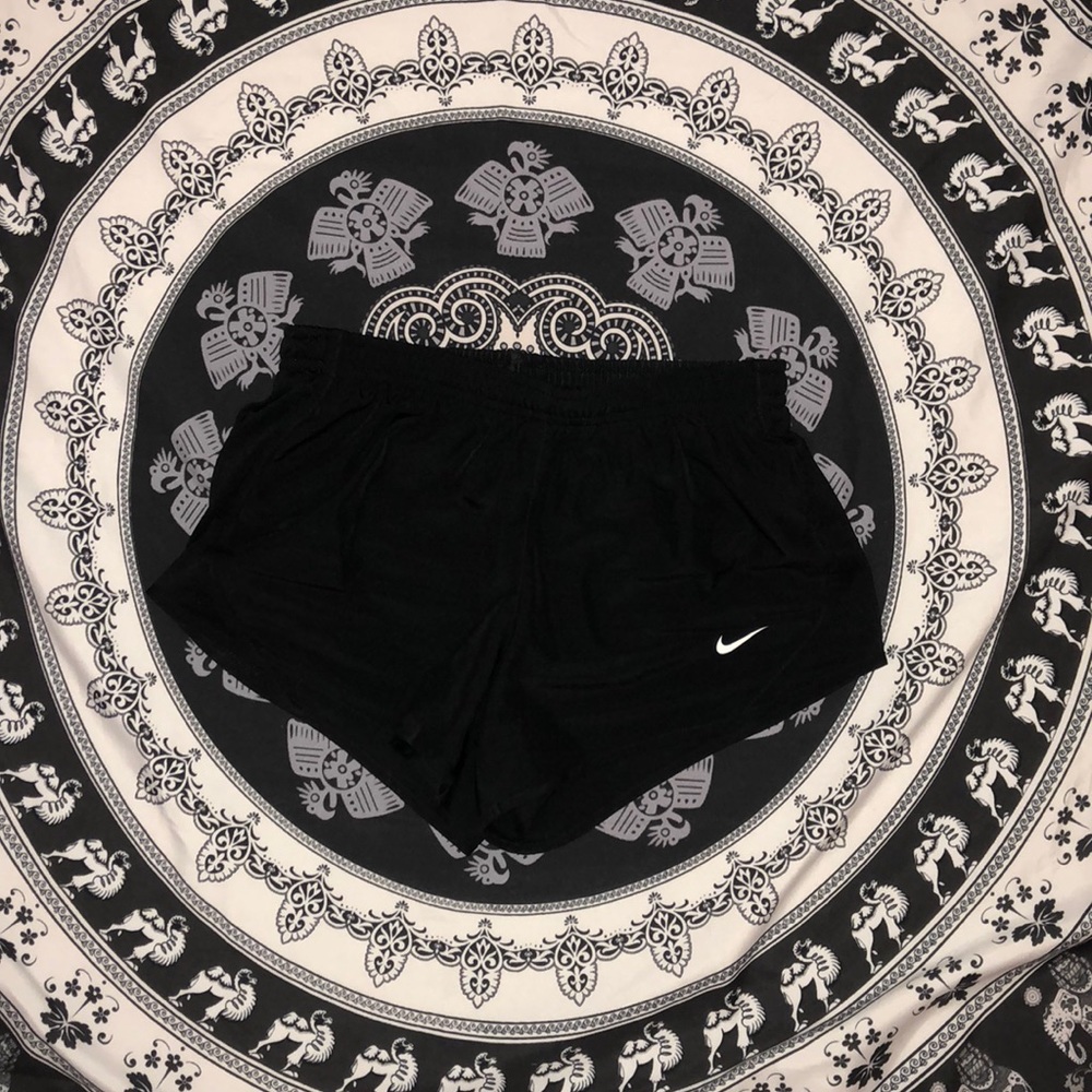 All black Nike shorts! KIDS SMALL